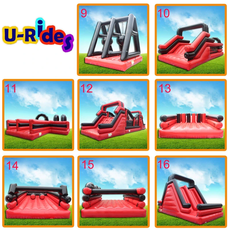 Insane 5K Inflatable Run Obstacles Event Giant Insane inflatable 5K obstacle course for sale